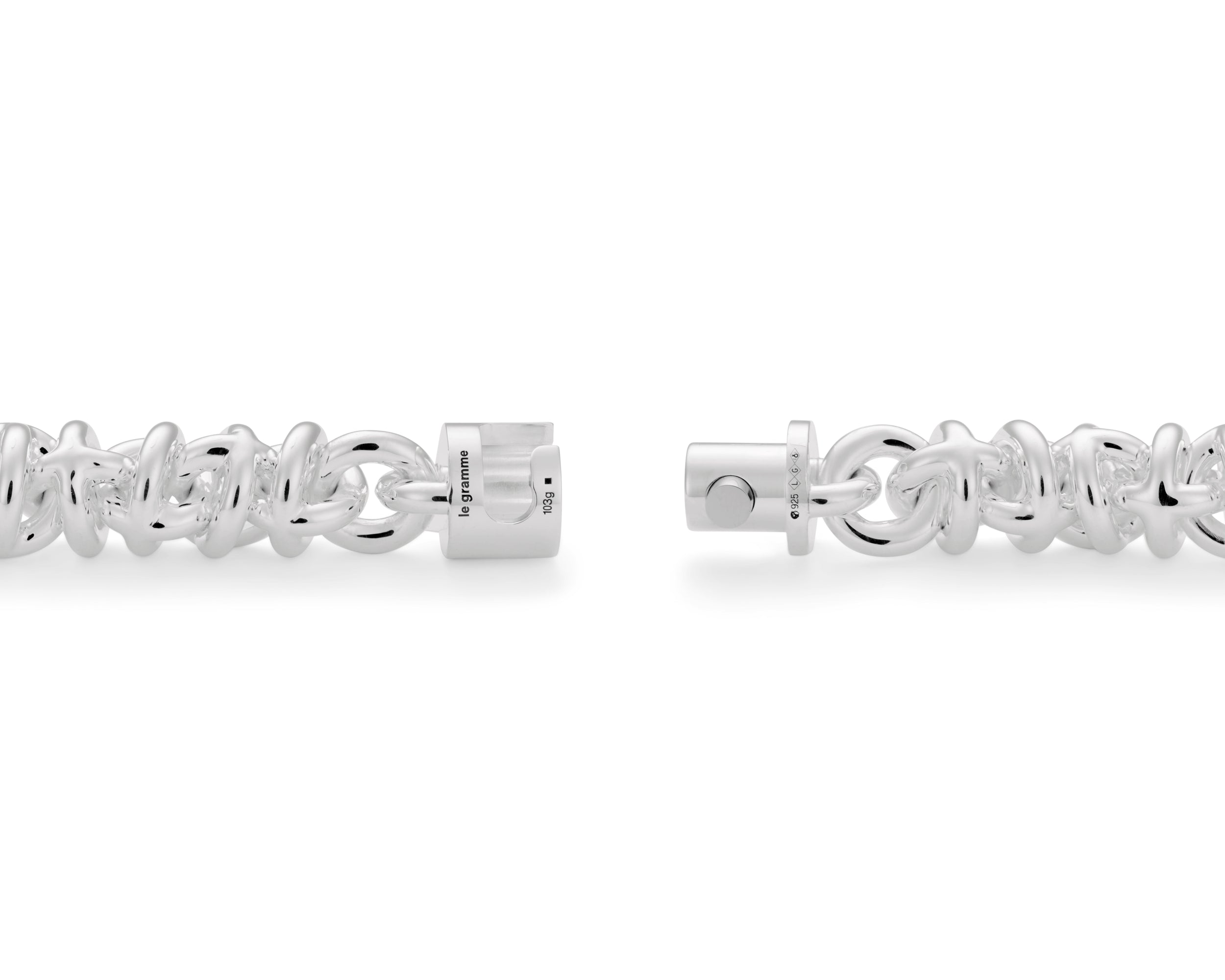 bracelet entrelacs le 103g
