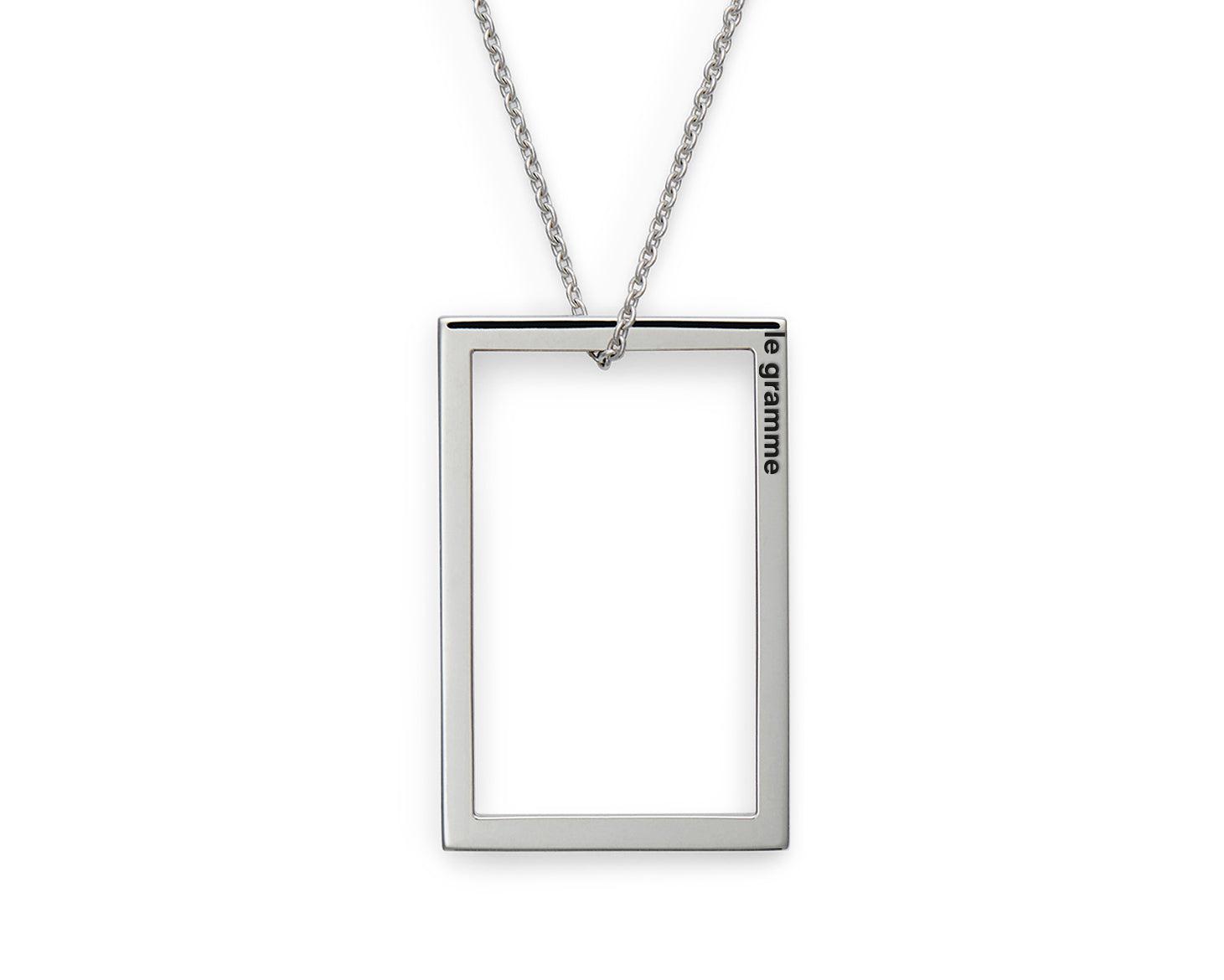 【LE GRAMME 】34/10ths Sterling Silver Necklace ネックレス silver necklaces – le gramme
