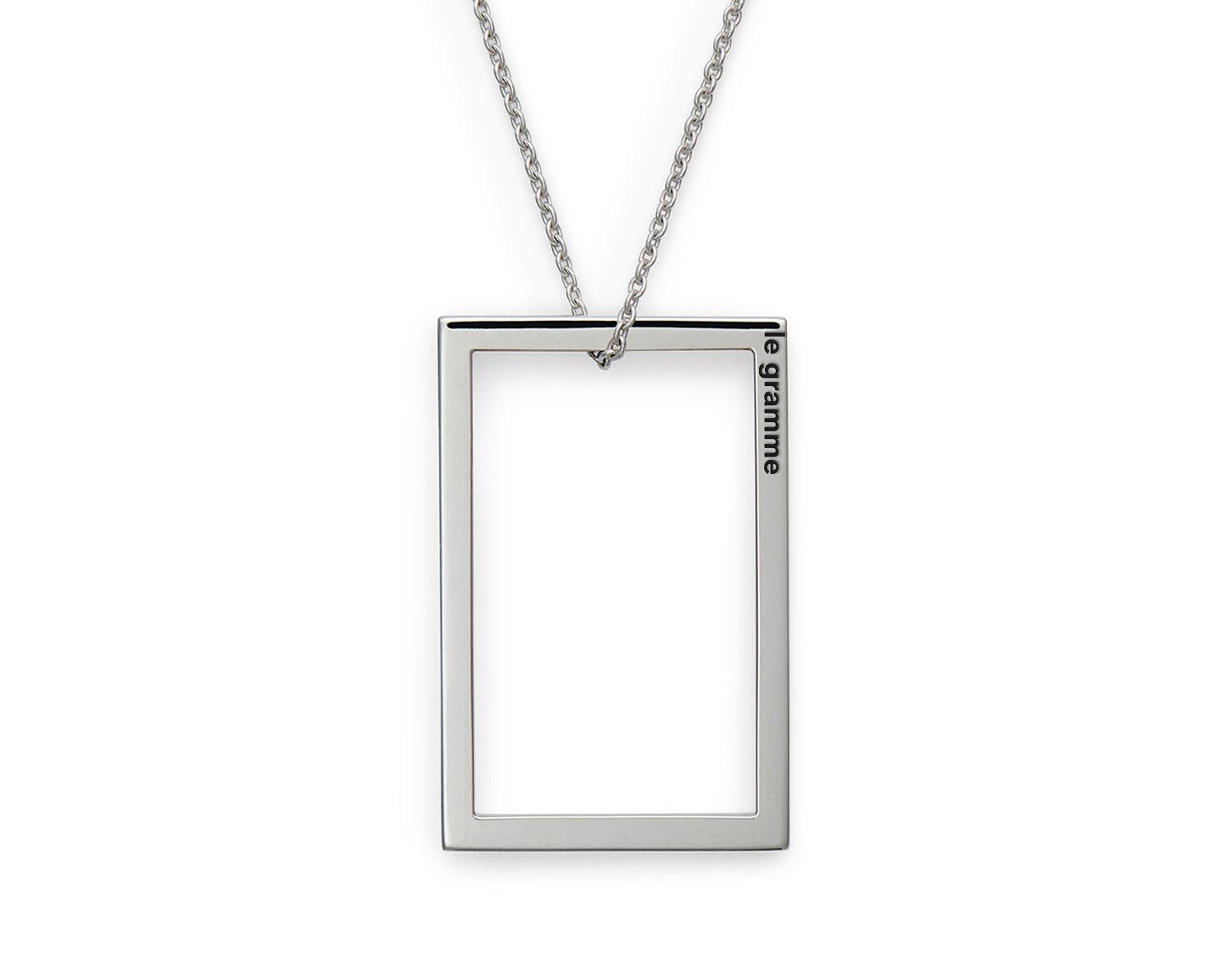 rectangle necklace le 2,6g