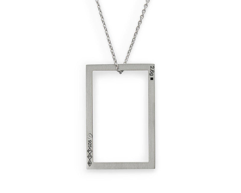 rectangle necklace le 2,6g